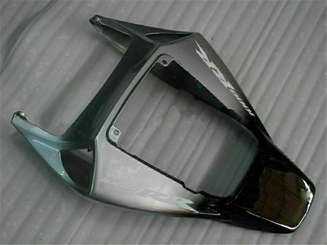 Erschwingliche Honda CBR1000RR Motorrad Verkleidung 2004-2005 - Silber Glanzendes Schwarz SevenStars