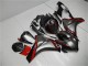 Erschwingliche Honda CBR1000RR Motorrad Verkleidung 2008-2011 - Grau Rot Glanzendes Schwarz