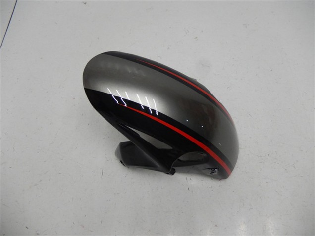 Erschwingliche Honda CBR1000RR Motorrad Verkleidung 2008-2011 - Grau Rot Glanzendes Schwarz
