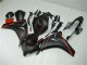 Erschwingliche Honda CBR1000RR Motorrad Verkleidung 2008-2011 - Matt Schwarz Rot