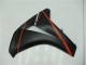Erschwingliche Honda CBR1000RR Motorrad Verkleidung 2008-2011 - Matt Schwarz Rot