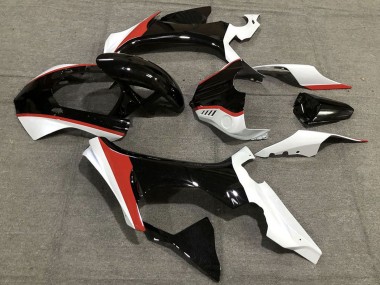 Erschwingliche Yamaha R1 Motorrad Verkleidung 2015-2019 - Glanzendes Schwarz Weiss Rot