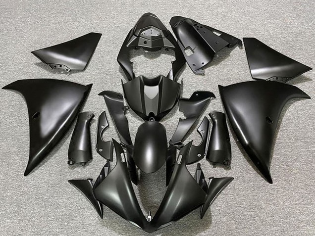 Erschwingliche Yamaha R1 Motorrad Verkleidung 2009-2011 - Matt Schwarz