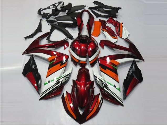 Erschwingliche Yamaha R3 Motorrad Verkleidung 2015-2018 - Weiss Rot Orange Grun Schwarz