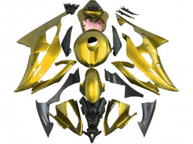 Erschwingliche Yamaha R6 Motorrad Verkleidung 2008-2016 - Gelb