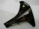 Erschwingliche Honda CBR1000RR Motorrad Verkleidung Kit 2008-2011 - Glanzendes Schwarz Rot Flamme