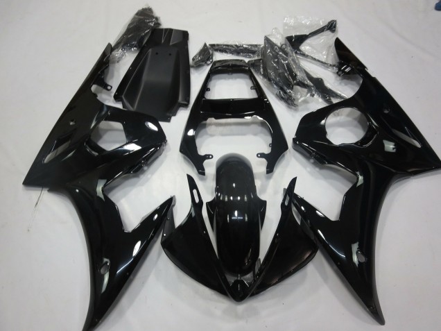 Erschwingliche Yamaha R6 Motorrad Verkleidung 2005 - Glanzendes Schwarz