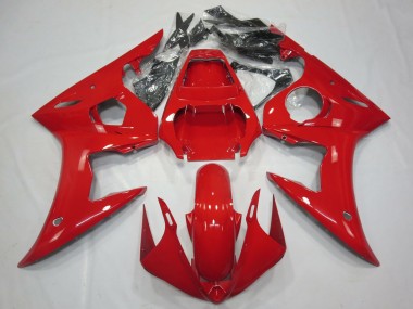Erschwingliche Yamaha R6 Motorrad Verkleidung 2003-2004 - Glanzendes Rot