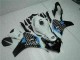 Erschwingliche Honda CBR1000RR Motorrad Verkleidung 2008-2011 - Weiss Blau Glanzendes Schwarz