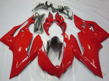 Erschwingliche Ducati 1199 Motorrad Verkleidung 2011-2014 - Rot