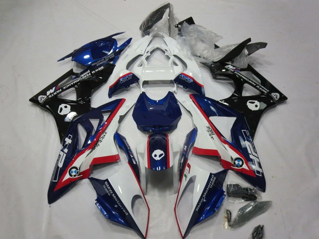 Erschwingliche BMW S1000RR Motorrad Verkleidung 2009-2014 - Weiss Rot Blau Schwarz HP
