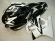 Erschwingliche Honda CBR600 F3 Motorrad Verkleidung 1995-1996 - Weiss Glanzendes Schwarz
