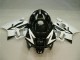 Erschwingliche Honda CBR600 F3 Motorrad Verkleidung 1995-1996 - Weiss Glanzendes Schwarz