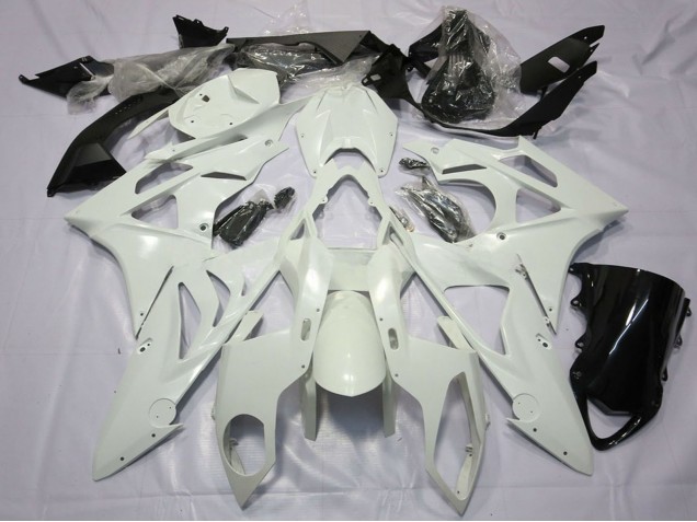 Erschwingliche BMW S1000RR Motorrad Verkleidung 2009-2014 - Perl Weiss