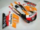 Erschwingliche Honda CBR600 F3 Motorrad Verkleidung 1995-1996 - Orange Weiss Rot Glanzendes Schwarz Repsol