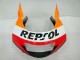 Erschwingliche Honda CBR600 F3 Motorrad Verkleidung 1995-1996 - Orange Weiss Rot Glanzendes Schwarz Repsol