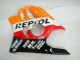 Erschwingliche Honda CBR600 F3 Motorrad Verkleidung 1995-1996 - Orange Weiss Rot Glanzendes Schwarz Repsol