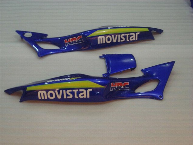 Erschwingliche Honda CBR600 F3 Motorrad Verkleidung 1995-1996 - Blau Grun Gelb MoviStar Rot Castrol