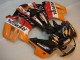 Erschwingliche Honda CBR600 F3 Motorrad Verkleidung 1995-1996 - Orange Weiss Rot Glanzendes Schwarz Repsol