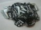 Erschwingliche Honda CBR600 F3 Motorrad Verkleidung 1995-1996 - Silber Glanzendes Schwarz SevenStars