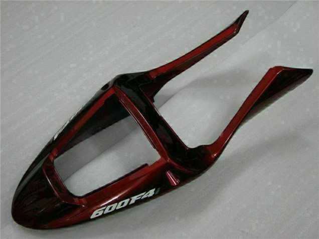 Erschwingliche Honda CBR600 F4i Motorrad Verkleidung Kit 2001-2003 - Silber Rot