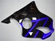 Erschwingliche Honda CBR600 F4i Motorrad Verkleidung 2001-2003 - Blau Glanzendes Schwarz