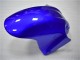 Erschwingliche Honda CBR600 F4i Motorrad Verkleidung 2001-2003 - Blau Glanzendes Schwarz