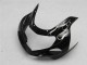 Erschwingliche Suzuki GSXR 600/750 Motorrad Verkleidung 2001-2003 - Glanzendes Schwarz Silber Flamme