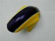 Erschwingliche Suzuki GSXR 600/750 Motorrad Verkleidung 2001-2003 - Gelb Dunkel Blau Glanzendes Schwarz