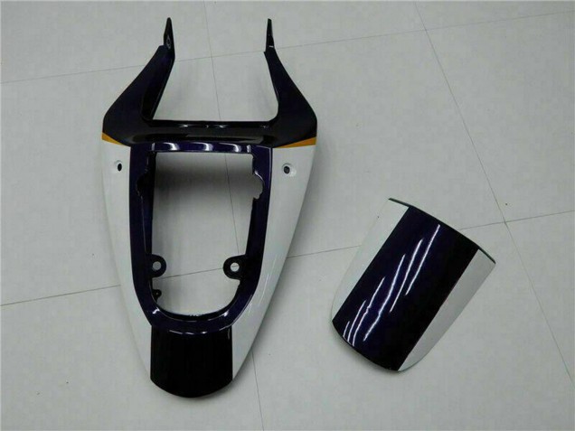 Erschwingliche Suzuki GSXR 600/750 Motorrad Verkleidung 2001-2003 - Gelb Dunkel Blau Glanzendes Schwarz