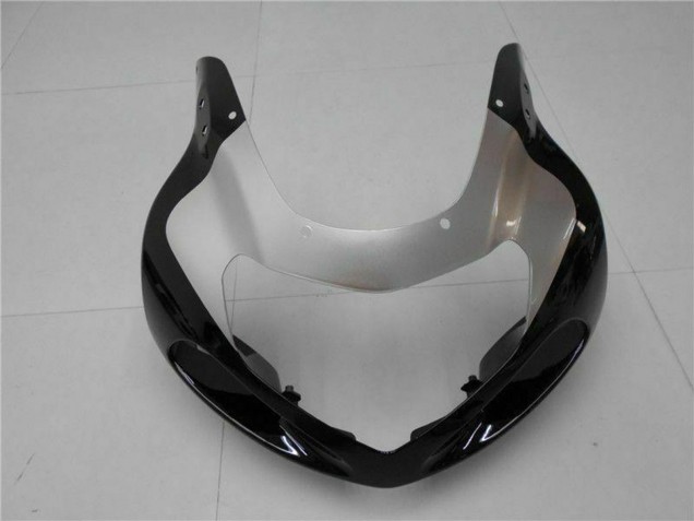 Erschwingliche Suzuki GSXR 600/750 Motorrad Verkleidung 2001-2003 - Silber Glanzendes Schwarz Rot