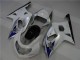 Erschwingliche Suzuki GSXR 600/750 Motorrad Verkleidung 2001-2003 - Weiss Silber Blau Schwarz