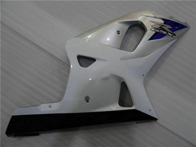 Erschwingliche Suzuki GSXR 600/750 Motorrad Verkleidung 2001-2003 - Weiss Silber Blau Schwarz