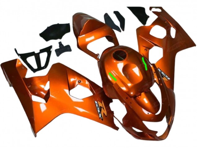 Erschwingliche Suzuki GSXR 600/750 Motorrad Verkleidung 2004-2005 - Orange