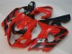 Erschwingliche Suzuki GSXR 600/750 Motorrad Verkleidung 2004-2005 - Rot Schwarz