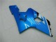 Erschwingliche Suzuki GSXR 600/750 Motorrad Verkleidung 2004-2005 - Weiss Blau Schwarz