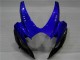 Erschwingliche Suzuki GSXR 600/750 Motorrad Verkleidung 2006-2007 - Blau Matt Schwarz Rot