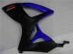 Erschwingliche Suzuki GSXR 600/750 Motorrad Verkleidung 2006-2007 - Blau Matt Schwarz Rot