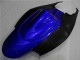 Erschwingliche Suzuki GSXR 600/750 Motorrad Verkleidung 2006-2007 - Blau Matt Schwarz Rot
