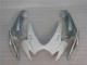 Erschwingliche Suzuki GSXR 600/750 Motorrad Verkleidung 2006-2007 - Weiss Silber