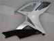 Erschwingliche Suzuki GSXR 600/750 Motorrad Verkleidung 2006-2007 - Weiss Silber
