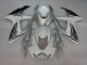 Erschwingliche Suzuki GSXR 600/750 Motorrad Verkleidung 2006-2007 - Weiss Silber