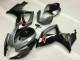 Erschwingliche Suzuki GSXR 600/750 Motorrad Verkleidung 2006-2007 - Silber Grau Glanzendes Schwarz Rot