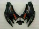 Erschwingliche Suzuki GSXR 600/750 Motorrad Verkleidung 2006-2007 - Glanzendes Schwarz Rot
