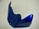 Erschwingliche Suzuki GSXR 600/750 Motorrad Verkleidung 2008-2010 - Blau Gelb Hai
