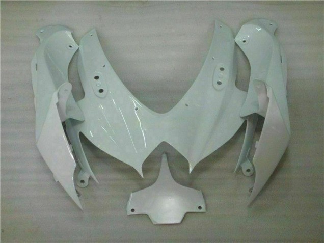 Erschwingliche Suzuki GSXR 600/750 Motorrad Verkleidung 2008-2010 - Weiss