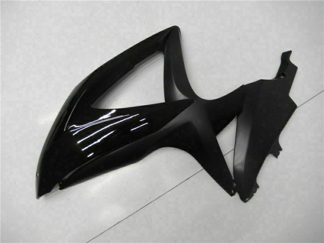 Erschwingliche Suzuki GSXR 600/750 Motorrad Verkleidung 2008-2010 - Glanzendes Schwarz Matt Schwarz