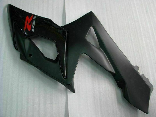 Erschwingliche Suzuki GSXR 1000 Motorrad Verkleidung 2005-2006 - Glanzendes Schwarz Matt Schwarz Rot
