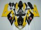 Erschwingliche Suzuki GSXR 1000 Motorrad Verkleidung 2005-2006 - Gelb Glanzendes Schwarz Rot