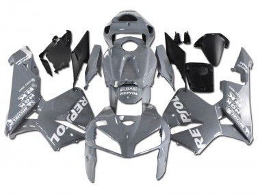Erschwingliche Honda CBR600RR Motorrad Verkleidung 2005-2006 - Nardo Grau Weiss Repsol